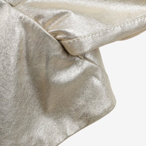 Donna Karan Vintage Golden Lambskin Suede Jacket - Picture 7 of 10